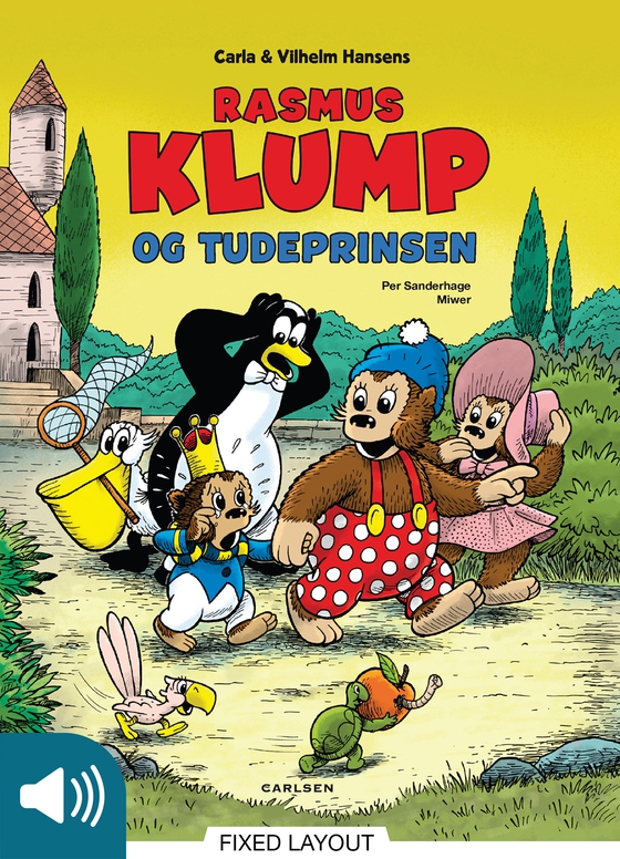 Rasmus Klump og tudeprinsen (e-bog) af Per Sanderhage