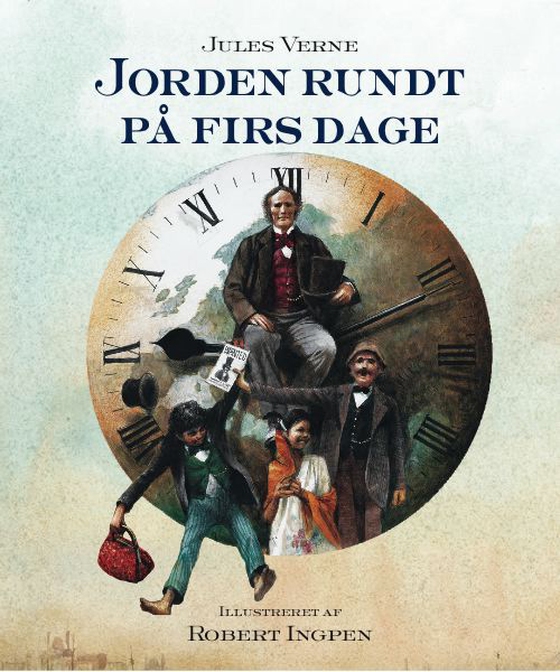 Jorden rundt på firs dage (lydbog) af Jules Verne