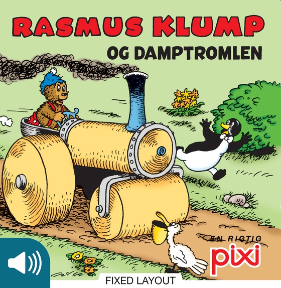 Rasmus Klump og damptromlen (e-bog) af Per Sanderhage