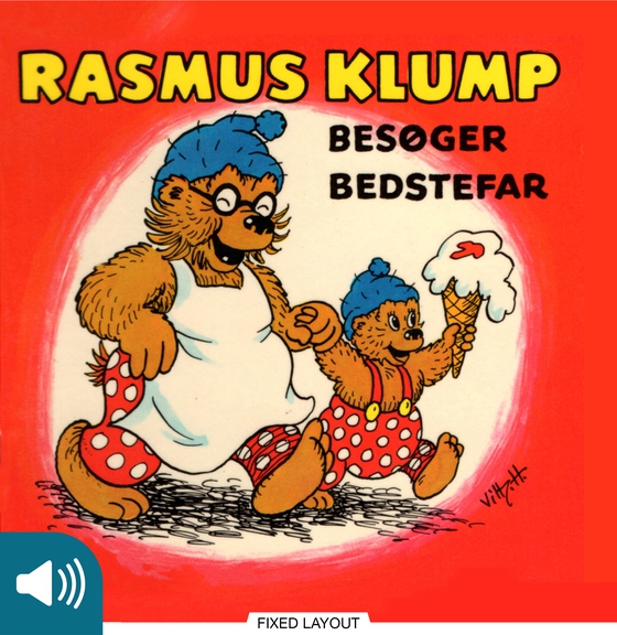 Rasmus Klump besøger bedstefar (e-bog) af Carla og Vilh. Hansen