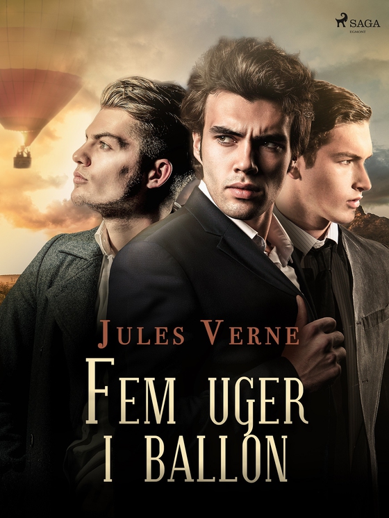 Fem uger i ballon (e-bog) af Jules Verne