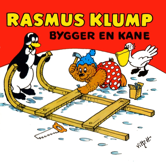 Rasmus Klump bygger en kane (e-bog) af Carla og Vilh. Hansen