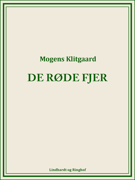 De røde fjer (e-bog) af Mogens Klitgaard