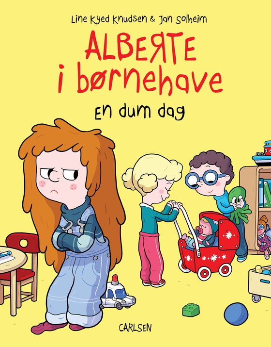 Alberte i børnehave - En dum dag (e-bog) af Line Kyed Knudsen