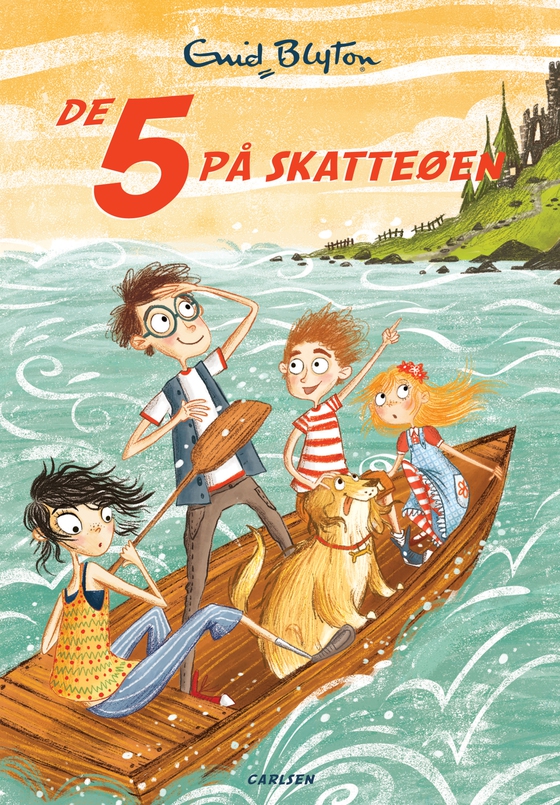 De 5 (1) - De 5 på skatteøen (e-bog) af Enid Blyton