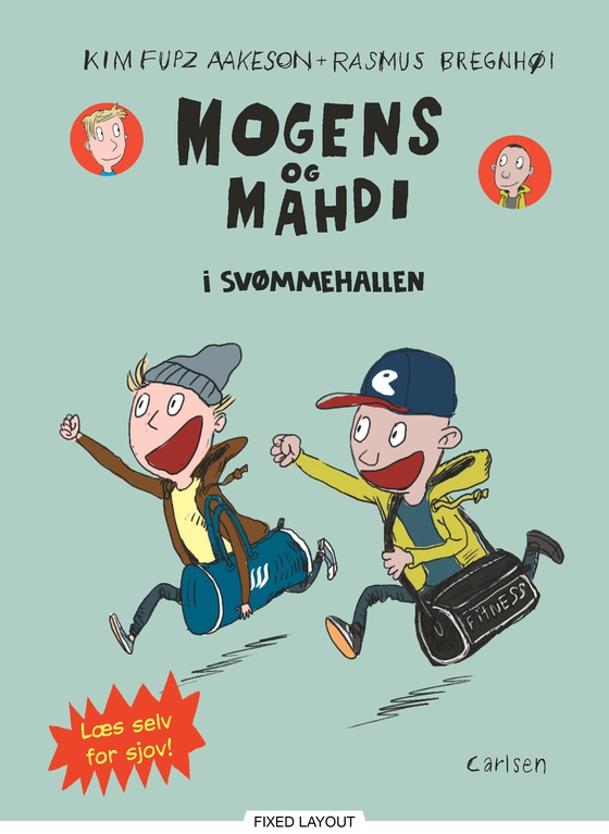 Mogens og Mahdi i svømmehallen (e-bog) af Kim Fupz Aakeson