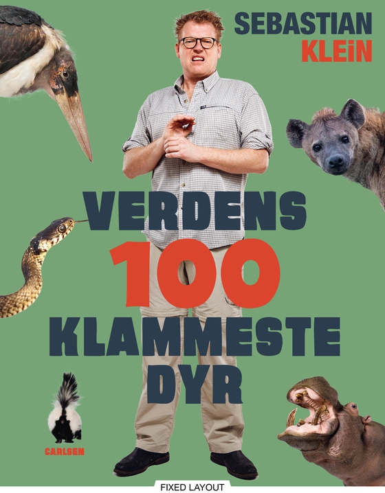 Verdens 100 klammeste dyr (e-bog) af Sebastian Klein