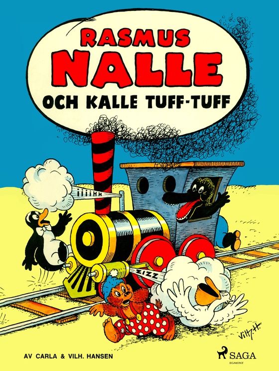 Rasmus Nalle och Kalle tuff-tuff (e-bog) af Carla Og Vilhelm Hansen