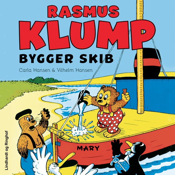 Rasmus Klump bygger skib (lydbog) af Carla Hansen