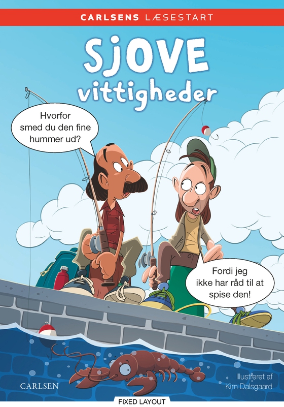 Carlsens Læsestart: Sjove vittigheder (e-bog) af Kim Dalsgaard