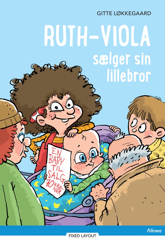 Ruth-Viola sælger sin lillebror, Blå Læseklub (e-bog) af Gitte Løkkegaard