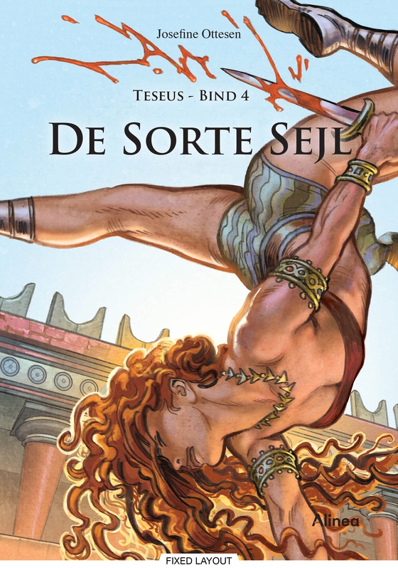 Teseus, bind 4. De sorte sejl (e-bog) af Josefine Ottesen