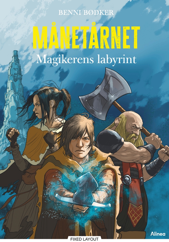 Månetårnet 2, Magikerens labyrint, Rød Læseklub (e-bog) af Benni Bødker