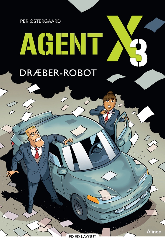 Agent X3,  Dræber-robot, Blå Læseklub