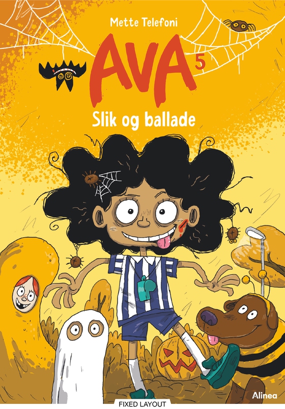 Ava 5, Slik og ballade - Blå Læseklub (e-bog) af Mette Telefoni