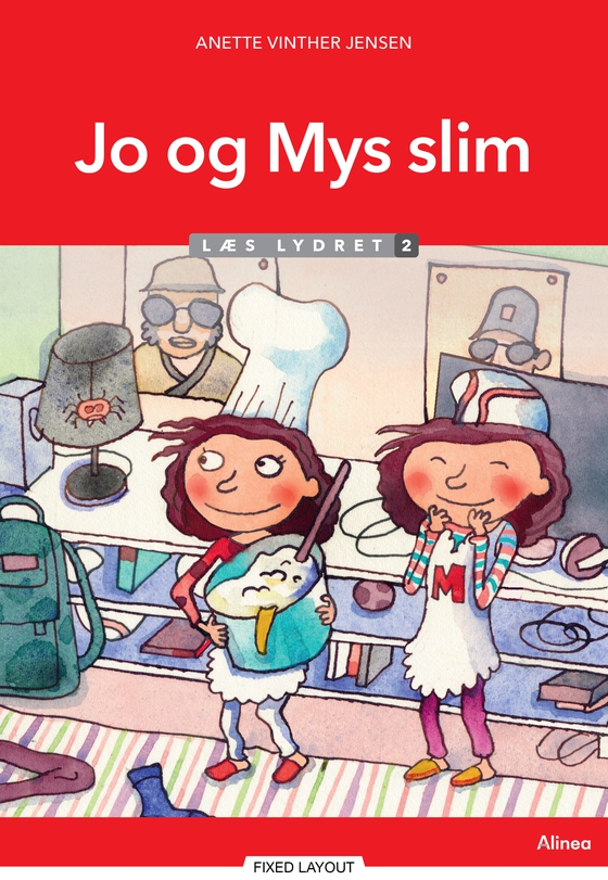 Jo og Mys slim, Læs lydret 2 (e-bog) af Anette Vinther Jensen