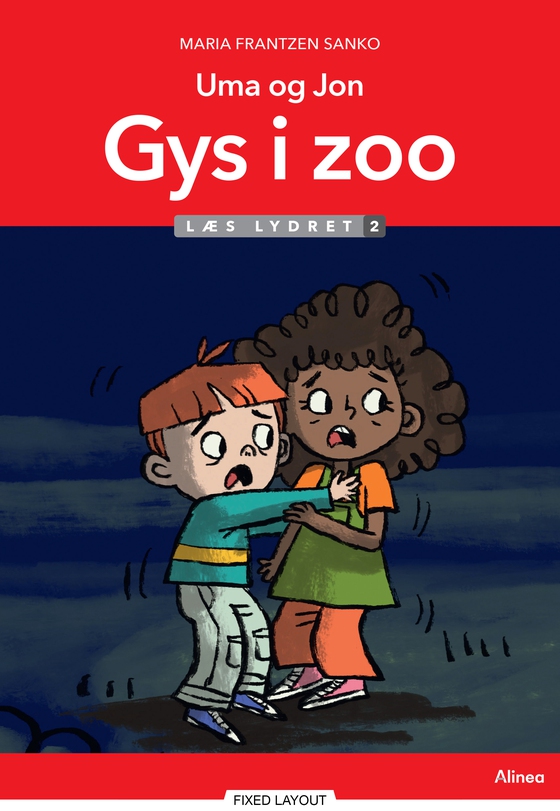 Uma og Jon - Gys i zoo, Læs lydret 2 - Gys i zoo (e-bog) af Maria Frantzen Sanko