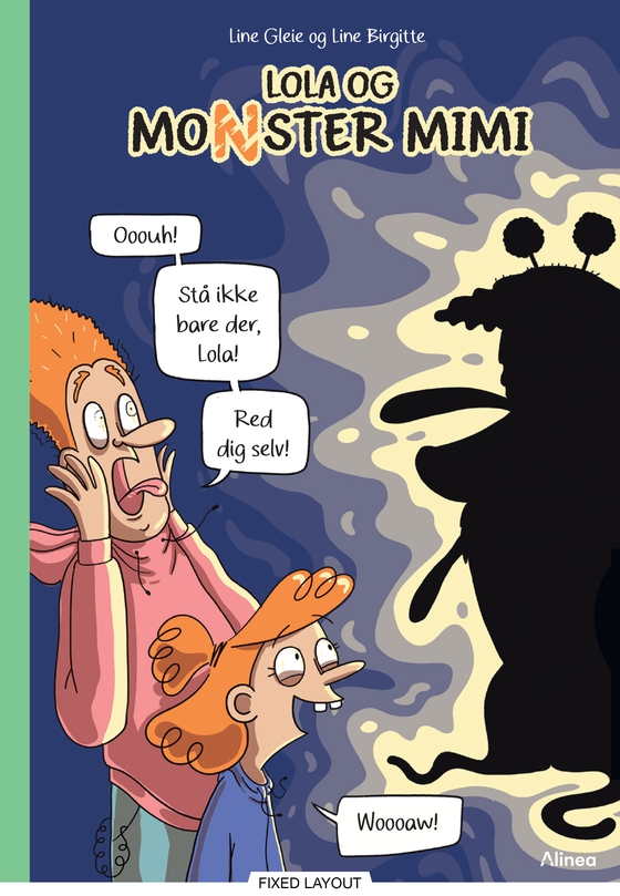 Lola og Monster Mimi, Grøn Læseklub (e-bog) af Line Gleie