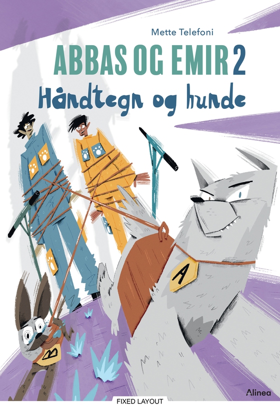 Abbas og Emir 2, Håndtegn og hunde, Rød Læseklub (e-bog) af Mette Telefoni