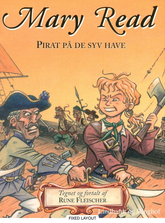 Mary Read - Pirat på de syv have (e-bog) af Rune Fleischer