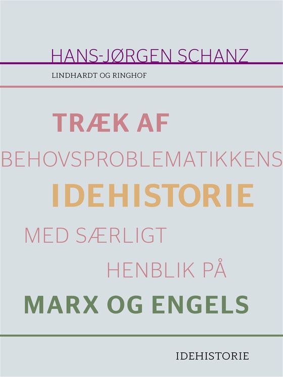 Træk af behovsproblematikkens idehistorie med særligt henblik på Marx og Engels