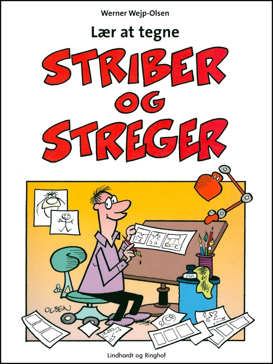 Lær at tegne striber og streger (e-bog) af Werner Wejp-Olsen