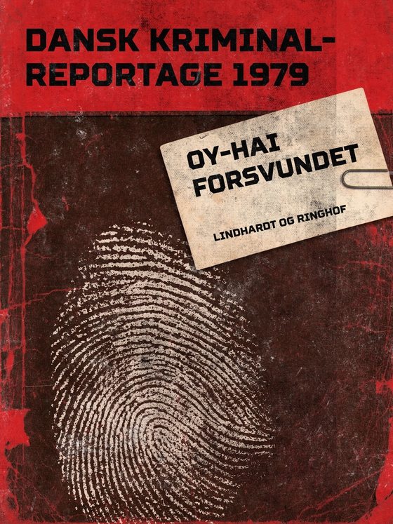 OY-HAI forsvundet