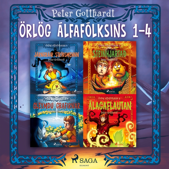 Örlög álfafólksins 1-4 (lydbog) af Peter Gotthardt