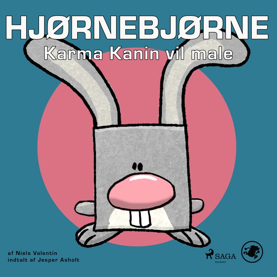 Hjørnebjørne 9 - Karma Kanin vil male (lydbog) af Niels Valentin