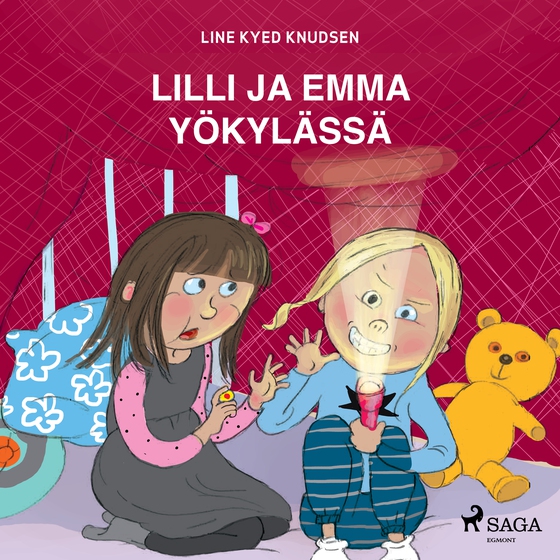 Lilli ja Emma yökylässä (lydbog) af Line Kyed Knudsen