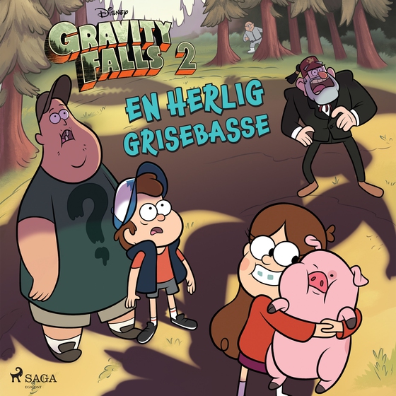 Gravity Falls (2) - En herlig grisebasse (lydbog) af Disney