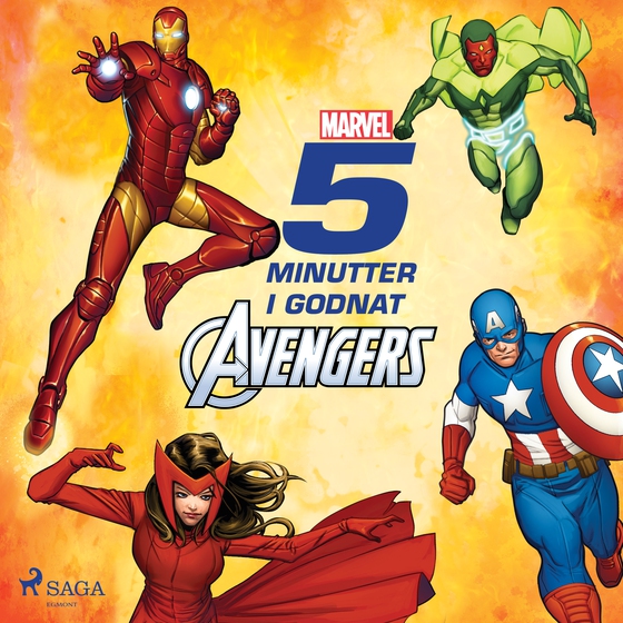 Fem minutter i godnat - Avengers (lydbog) af Marvel