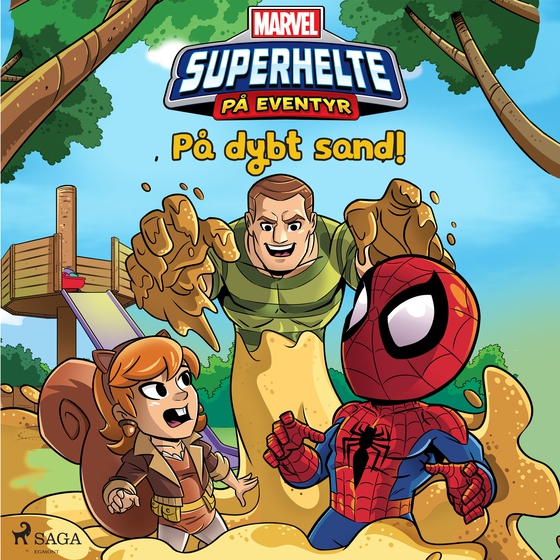 Marvel - Superhelte på eventyr - På dybt sand! (lydbog) af Marvel