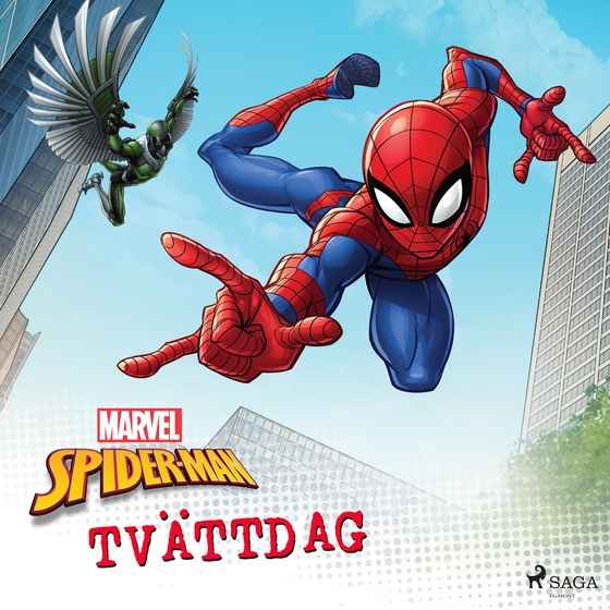 Spider-Man - Tvättdag (lydbog) af Marvel