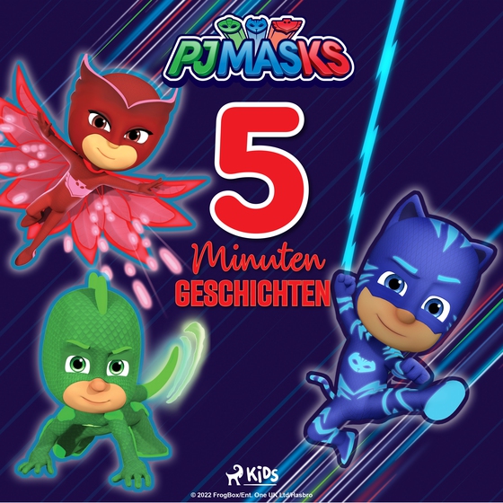 PJ Masks - 5-Minuten-Geschichten (lydbog) af eOne