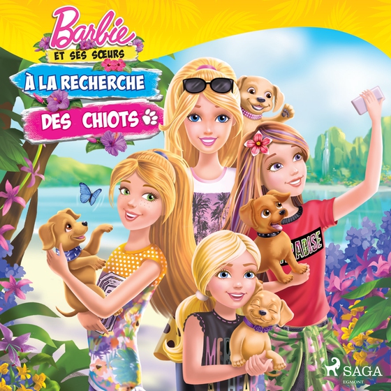 Barbie et ses sœurs - À la recherche des chiots (lydbog) af Mattel