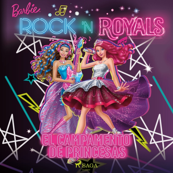 Barbie - El campamento de princesas (lydbog) af Mattel