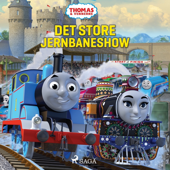 Thomas og vennerne - Det store jernbaneshow (lydbog) af Mattel