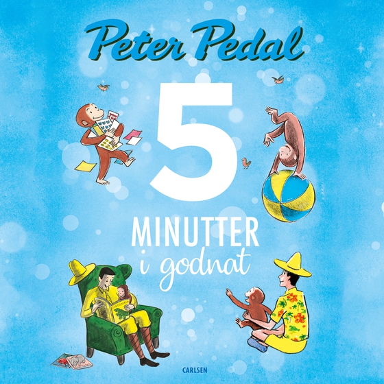 Fem minutter i godnat - Peter Pedal (lydbog) af Margaret Rey og H.A. Rey