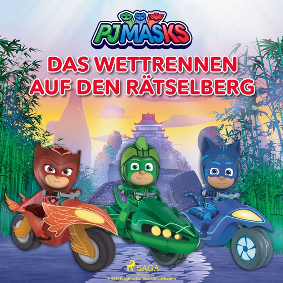 PJ Masks - Das Wettrennen auf den Rätselberg (lydbog) af eOne