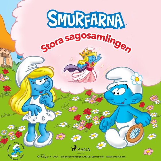 Smurfarna - Stora sagosamlingen (lydbog) af Peyo