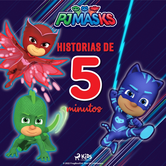 PJ Masks: Héroes en Pijamas - Historias de 5 minutos (lydbog) af eOne