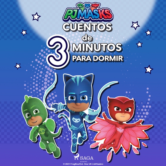 PJ Masks: Héroes en Pijamas - Cuentos de tres minutos para dormir (lydbog) af eOne