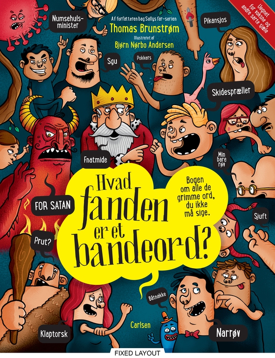 Hvad fanden er et bandeord? - Bogen om alle de grimme ord, du ikke må sige (e-bog) af Thomas Brunstrøm