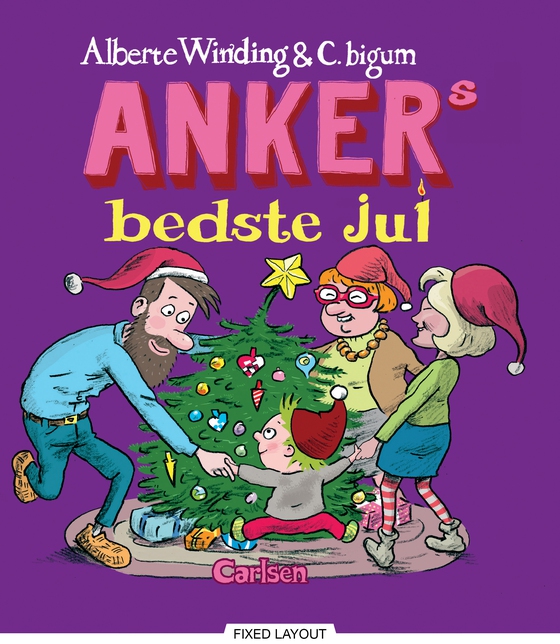 Anker (8) - Ankers bedste jul (e-bog) af Alberte Winding