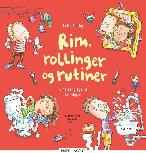 Rim, rollinger og rutiner (e-bog) af Lotte Salling