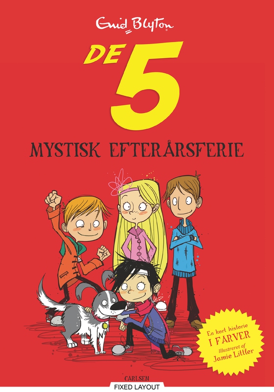 De 5 - Mystisk efterårsferie (e-bog) af Enid Blyton