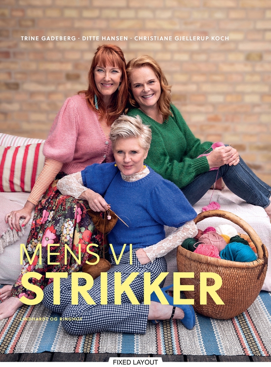 Mens vi strikker (e-bog) af Trine Gadeberg