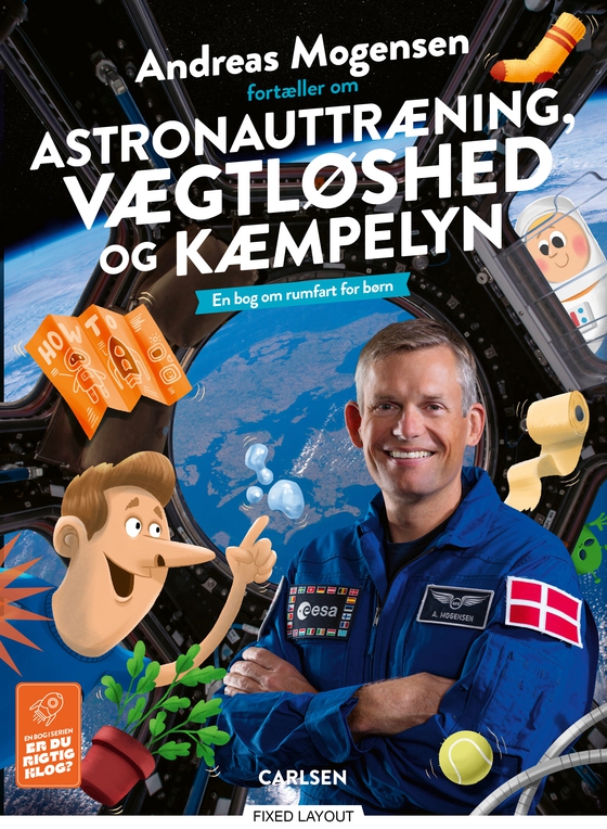 Andreas Mogensen fortæller om astronauttræning, vægtløshed og kæmpelyn