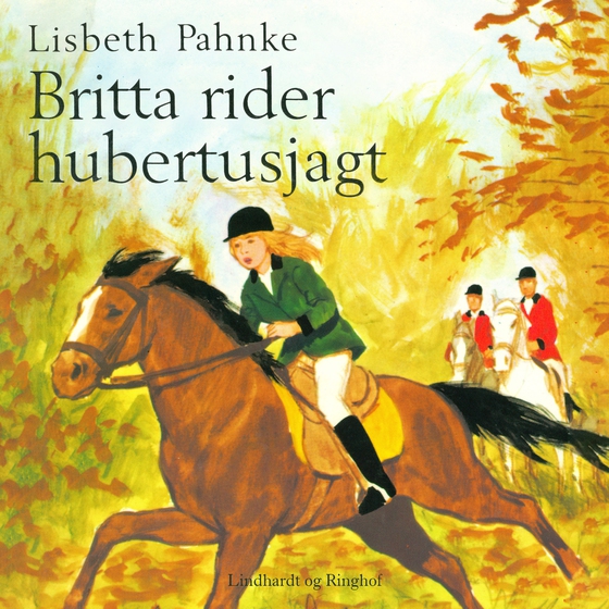 Britta rider hubertusjagt